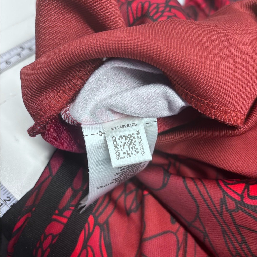 Adi Rare Firebird Tracktop Flower Red size Medium - Picture 8 of 12